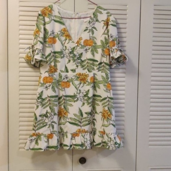 Anthropologie Lost + Wander print dress Large NWT - Picture 2 of 5